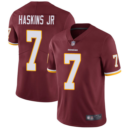 Washington Redskins Limited Burgundy Red Men Dwayne Haskins Home Jersey NFL Football #7 Vapor